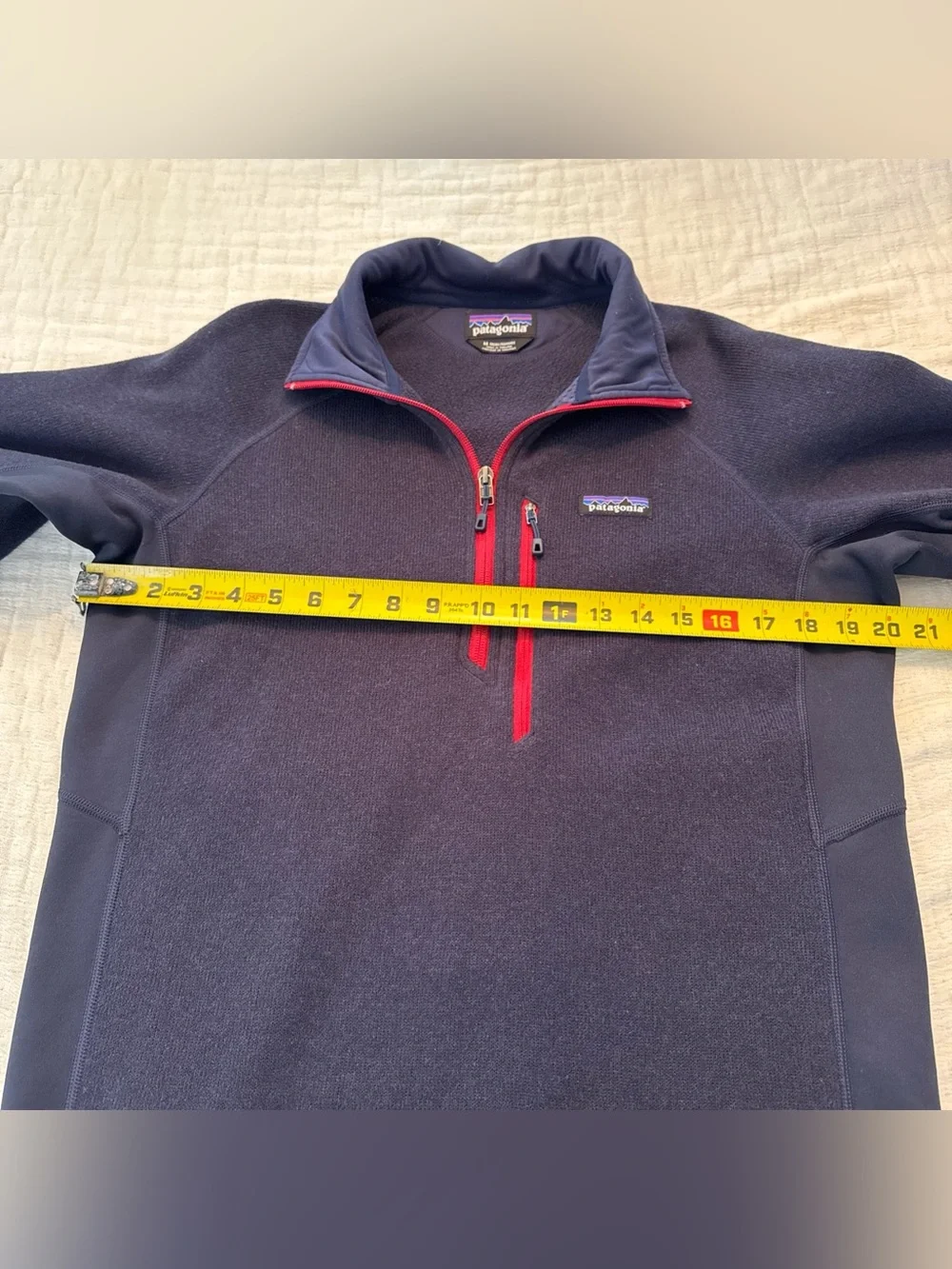 Patagonia Performance Better Sweater Mens Size M Blue Full Zip Jacket